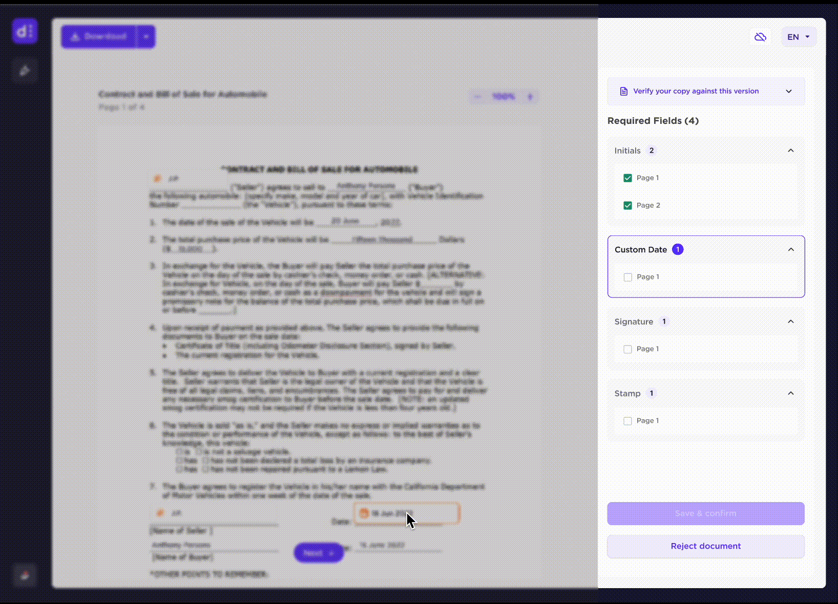 Sidebar navigation after redesign