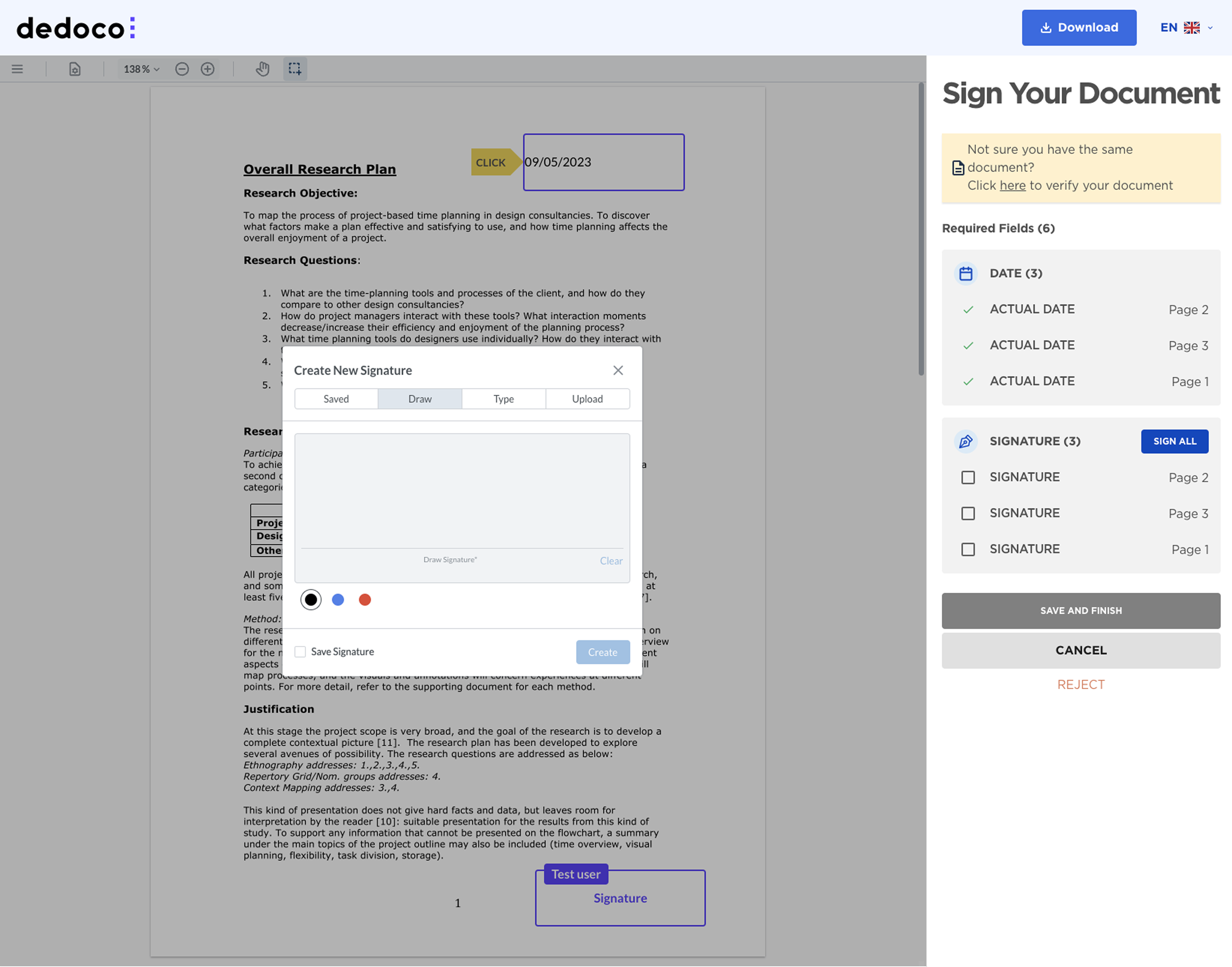 Sidebar navigation before redesign