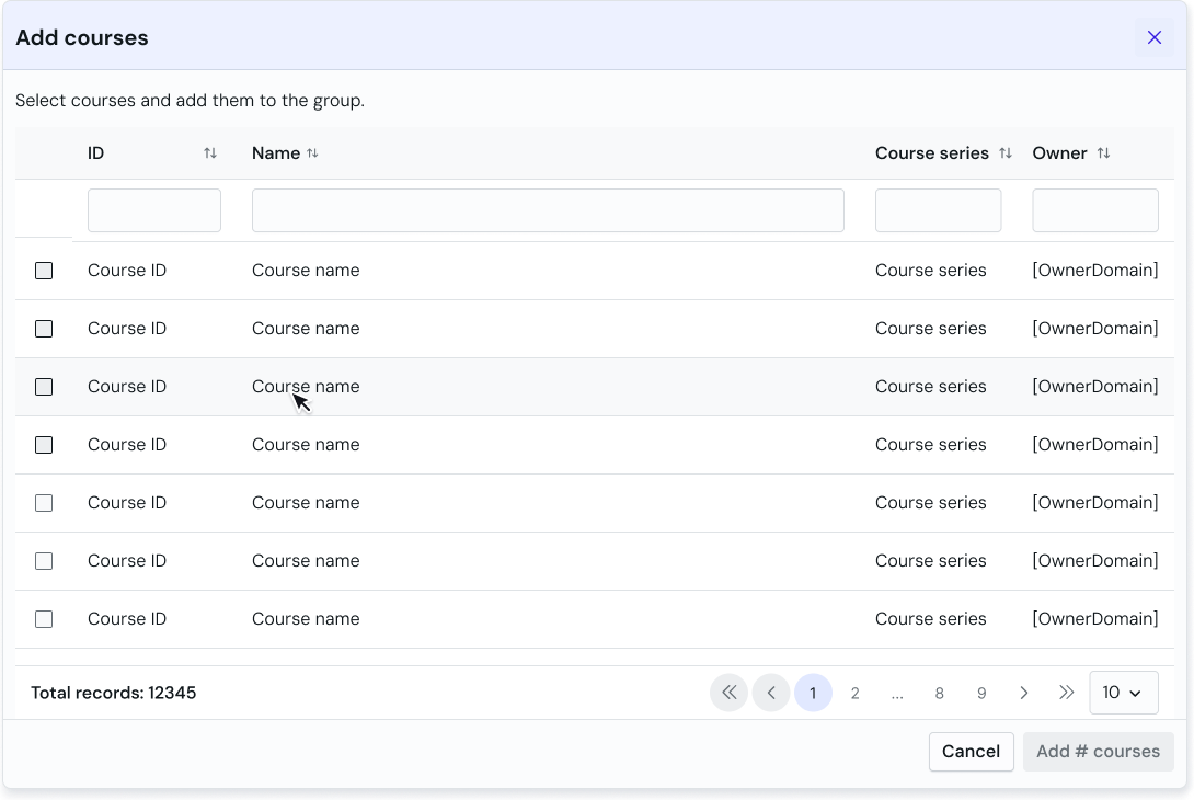 Final global search solution